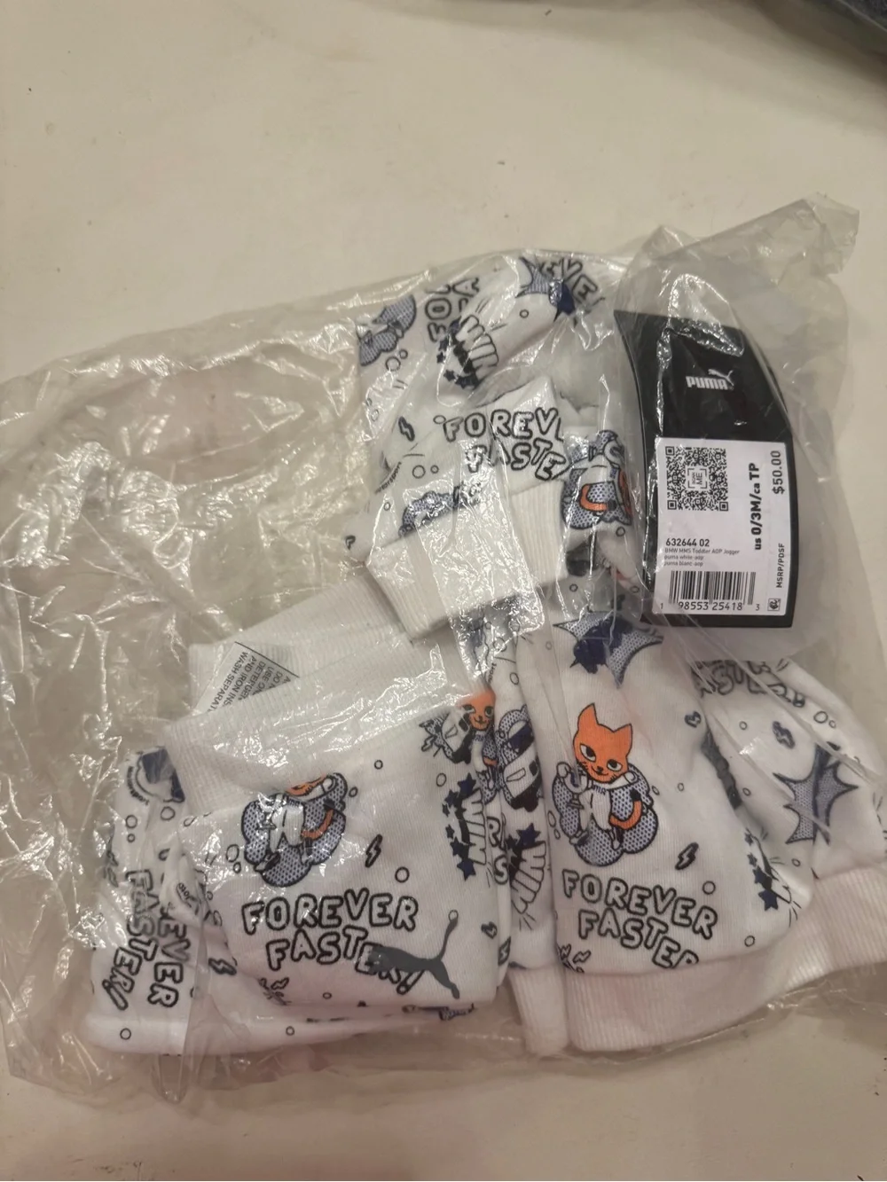 NWT Puma BMW Motorsport “Toddler” Jogger Set 2 Piece 0-3M - Picture 4 of 9
